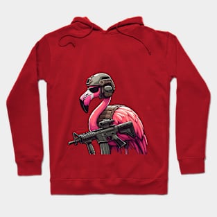 Tactical Flamingo Hoodie